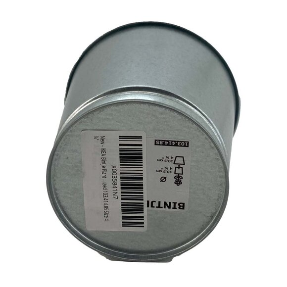 IKEA Bintje Galvanized Plant Pot | Home Accent | Decor | Contemporary ***NEW - Picture 2 of 4